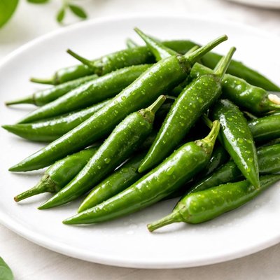 Green chillies
