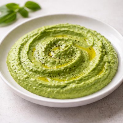 Green creamy sauce