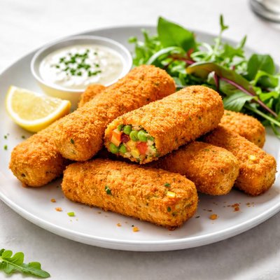 Green cuisine veggie fingers