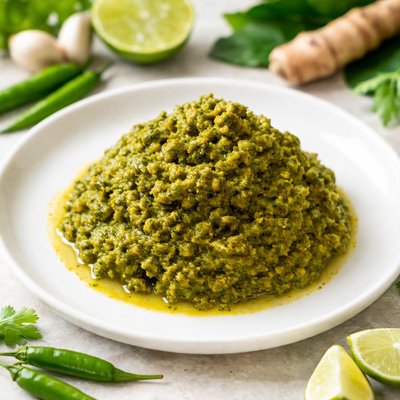 Green curry paste