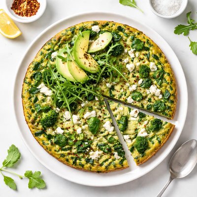 Green frittata