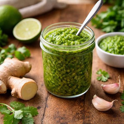 Green ginger sauce