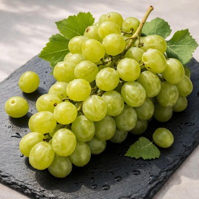 Green globe grapes