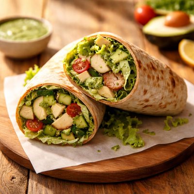 Green goddess dunkinwrap