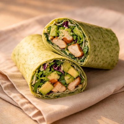Green goddess wrap dunkin