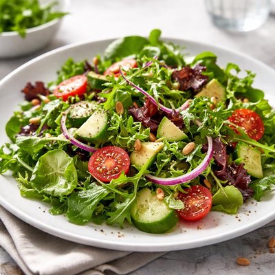 Green leaf salad