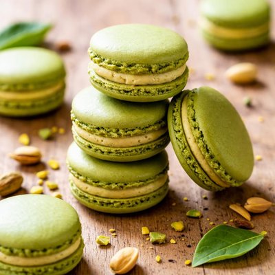 Green macaron