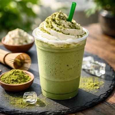 Green matcha frape starbucks