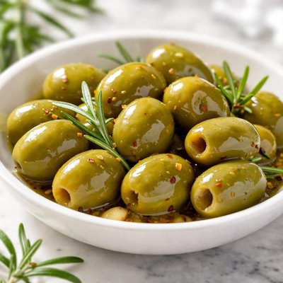 Green olives