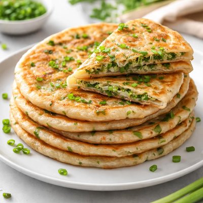 Green onion pancake