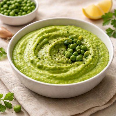 Green pea sauce