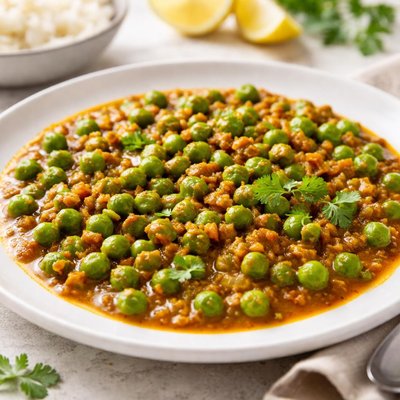 Green peas curry