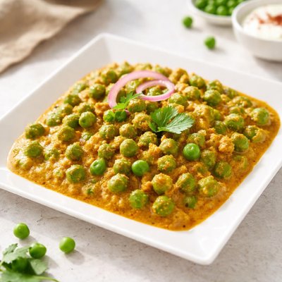 Green peas kurma