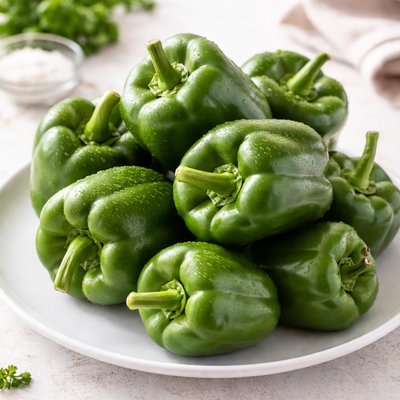 Green peppers