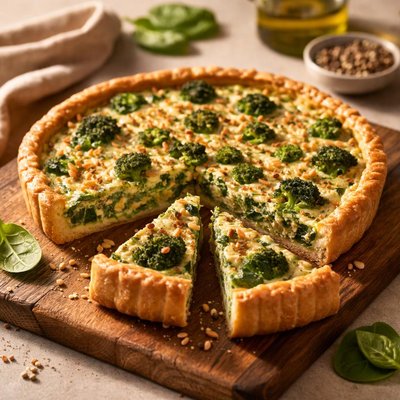 Green quiche