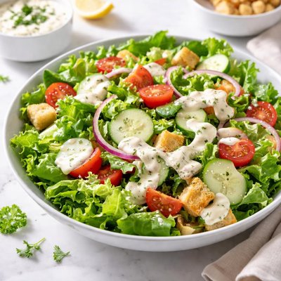 Green salad ranch dressing