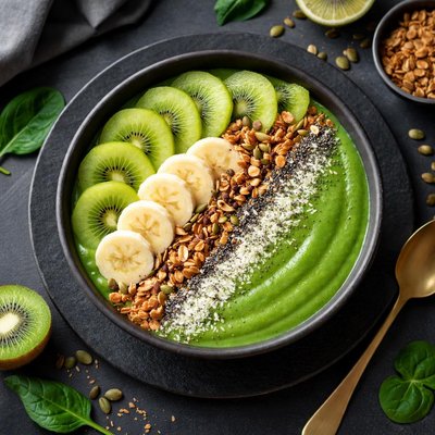 Green smoothie bowl