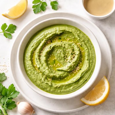 Green tahini sauce