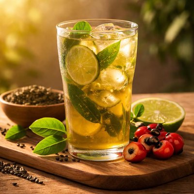 Green tea with guarana