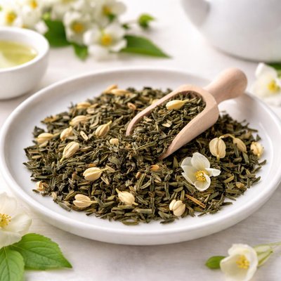 Green tea with jasmine