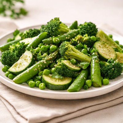 Green vegetables medley