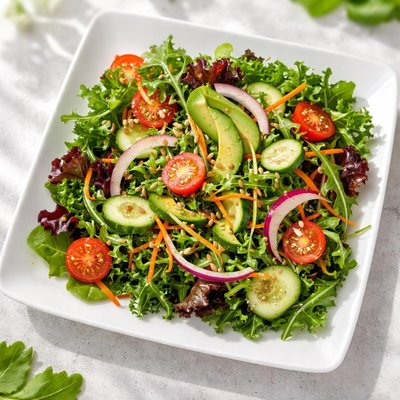 Greens toss salad