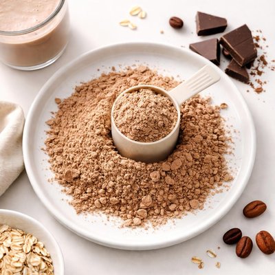 Greenwise chocolate protein powder