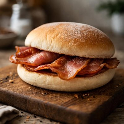 Greggs bacon roll