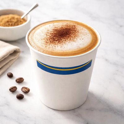 Greggs cappuccino
