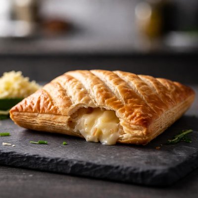 Greggs cheese and onion bake