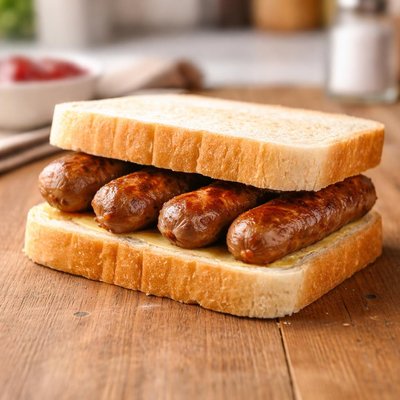 Greggs sausage sandwich