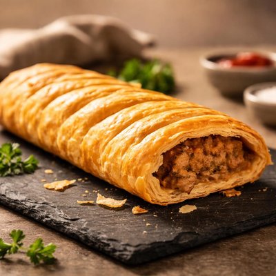 Greggs vegan sausage