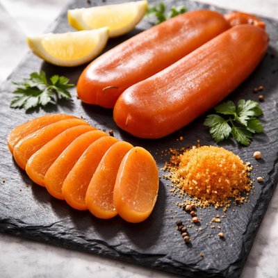 Grey mullet bottarga