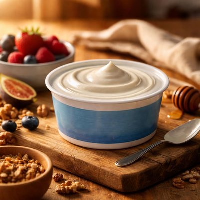 Griekse yoghurt halfvol