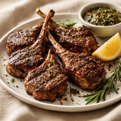 Grill lamb