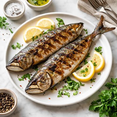 Grill mackerel