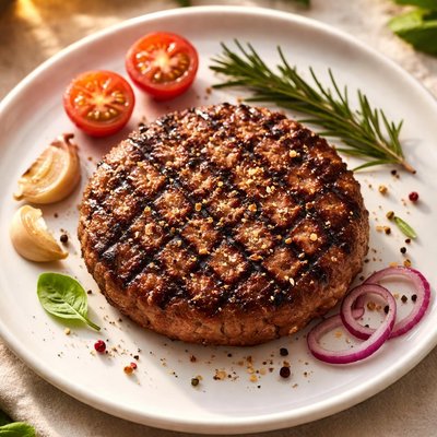 Grill master burger patty