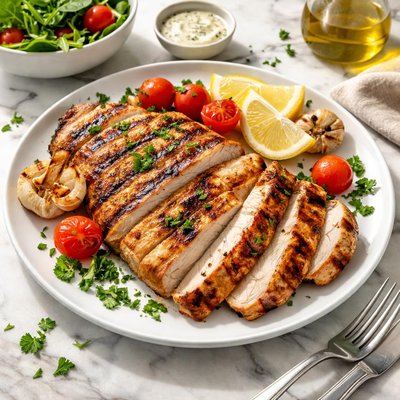 Grill turkey breast