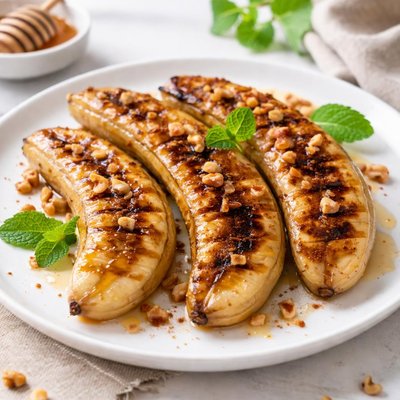 Grilled banana