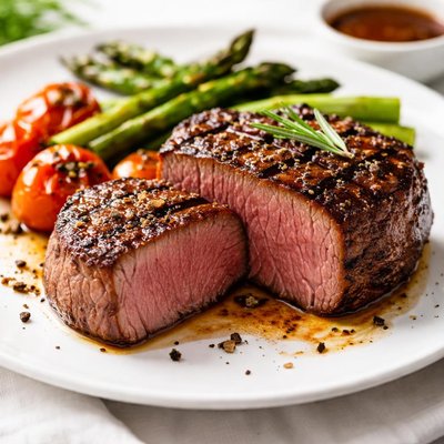 Grilled beef tenderloin