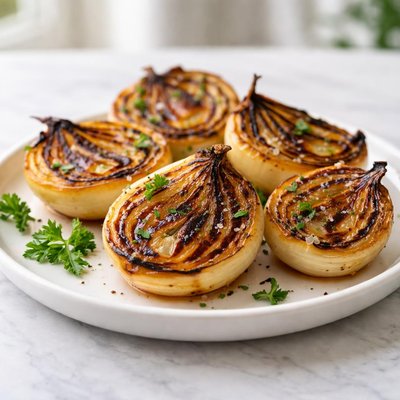Grilled bermuda onion