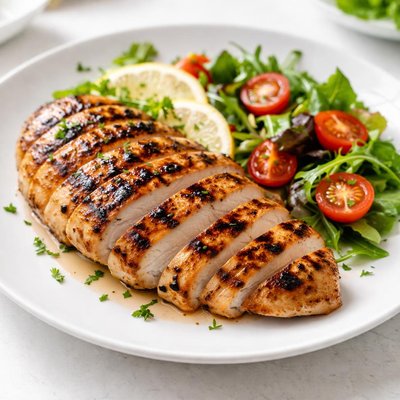 Grilled breast chicken