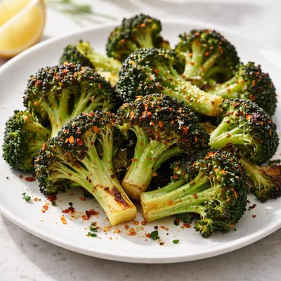 Grilled broccoli
