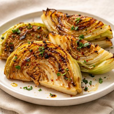 Grilled cabage