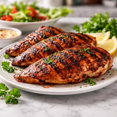 Grilled cajun chicken