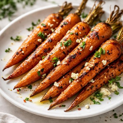 Grilled carrots