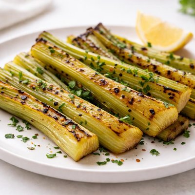 Grilled celery