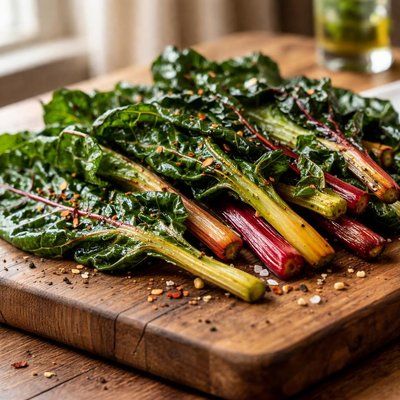 Grilled chard