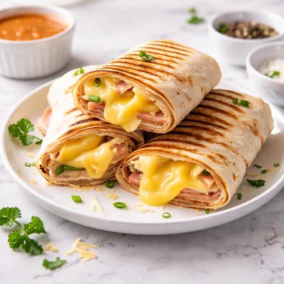 Grilled cheese wrap