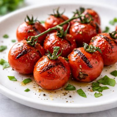 Grilled cherry tomato